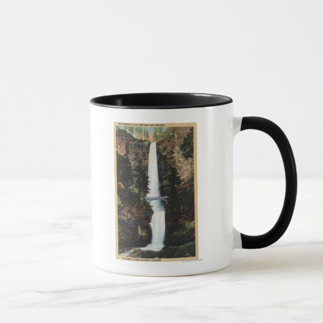 Mug Columbia River, OR - Chutes Multnomah et Benson (Droite)