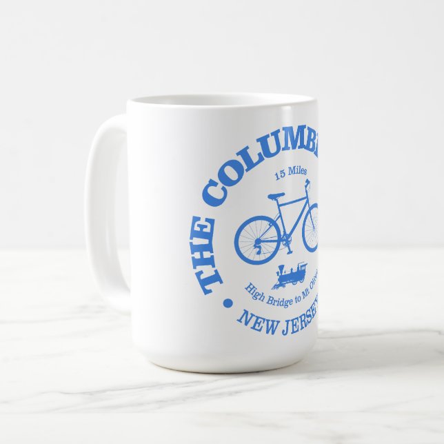 Mug Columbia Trail (cyclisme) (Devant gauche)