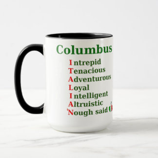 Mug Columbus était ITALIEN