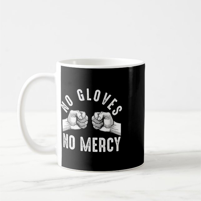 Mug Combat à poings nus hommes Lutte de poings nus Com (Gauche)