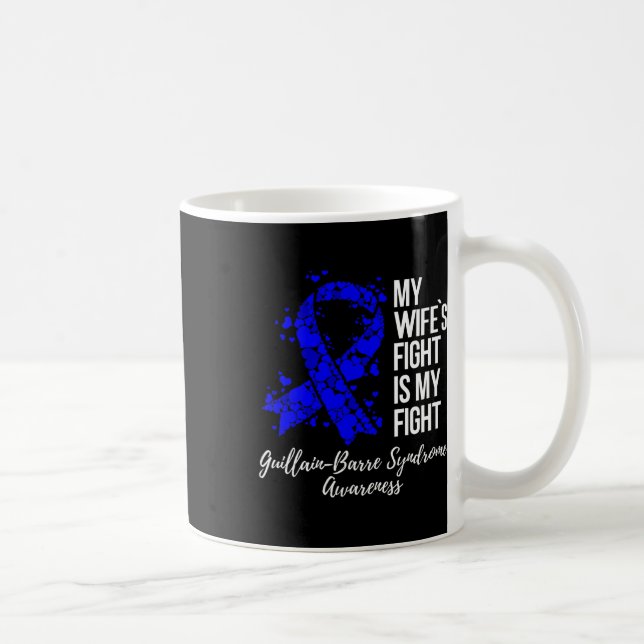 Mug Combat de ma femme, mon combat Sensibilisation au  (Droite)