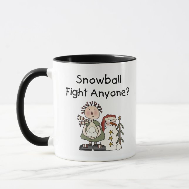 Mug Combat de snowball (Gauche)
