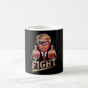 Mug Combat de Trump Élection USA Rétro Vintage