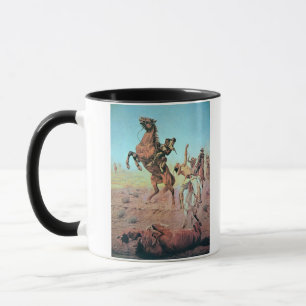 Mug Combat pour le trou d'eau (litho de couleur)