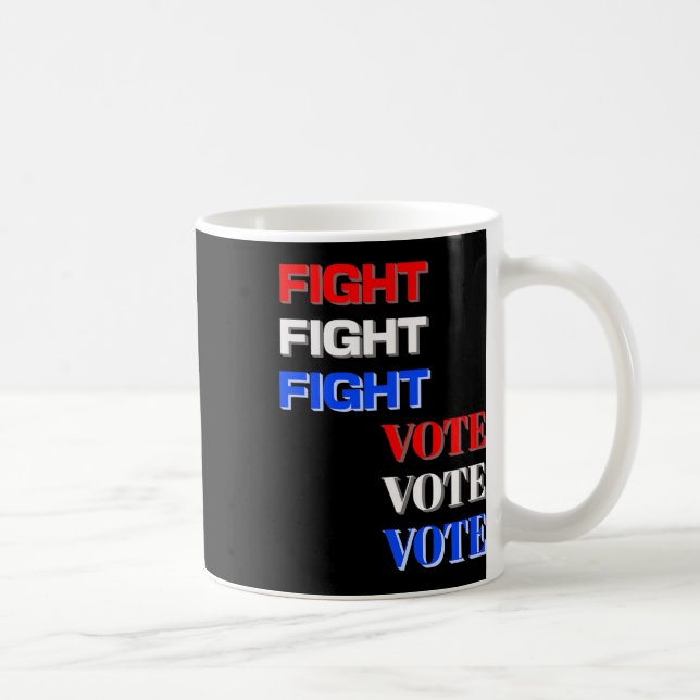 Mug Combat Vote Pour Élection Présidentielle Trump  (Droite)