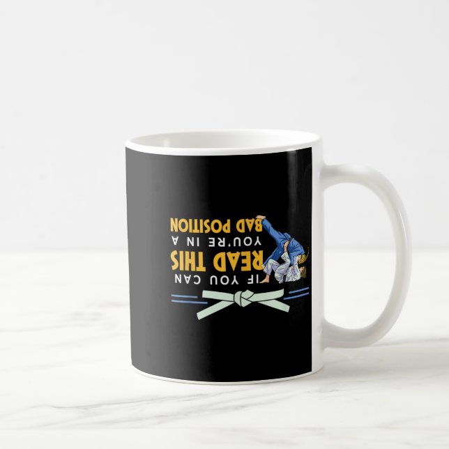 Mug Combattant d'arts martiaux Judo Karaté Brésilien (Droite)
