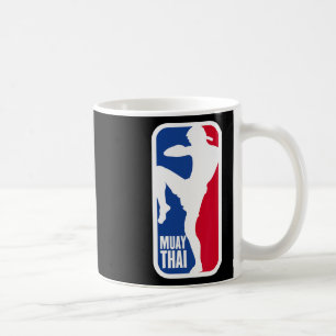 Mug Combattant de Muay Thai Vintage Combat de rue Mma