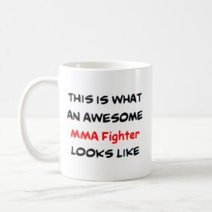 Mug combattant mixed martial art, génial