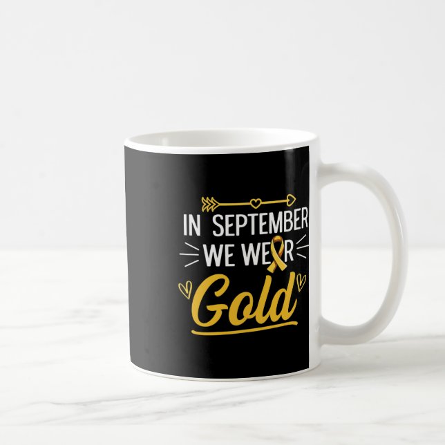 Mug Combattez le cancer de l'enfance Spruch pour un gu (Droite)