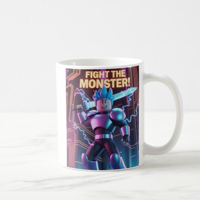 Mug Combattez le monstre  (Droite)