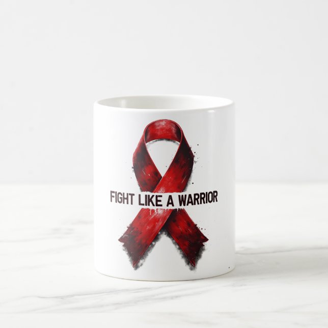 Mug Combattre comme un guerrier (Centre)