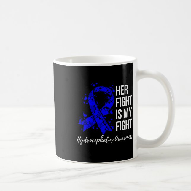 Mug Combattre est mon combat de sensibilisation à l'hy (Droite)