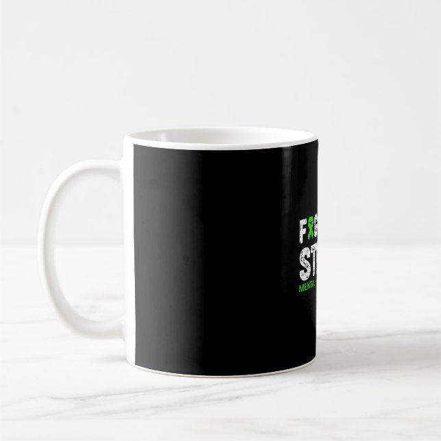 Mug Combattre la stigmatisation guerrier de la sensibi (Gauche)