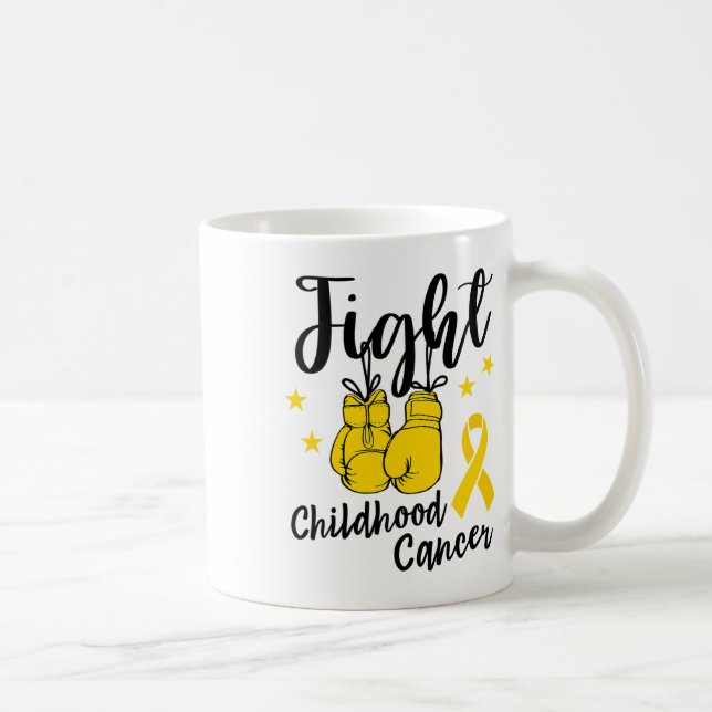 Mug Combattre le Cancer de l'Enfant Guerrier En Septem (Droite)