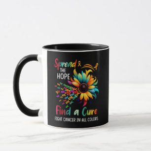 Mug Combattre le cancer en répandant l'espoir Trouver
