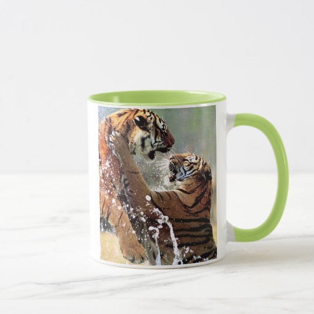 Mug Combattre les tigres (Droite)
