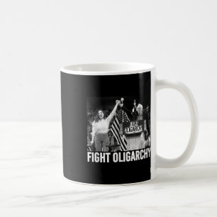 Mug Combattre L'Oligarchie, Manifester Et Résister Ave
