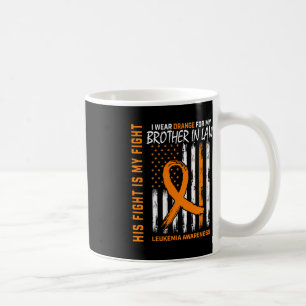 Mug Combattre Orange Brother En Droit Leucémie Cancer 