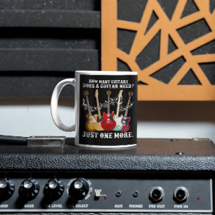 Mug Combien De Guitares Un Joueur De Guitare A-T-Il Be