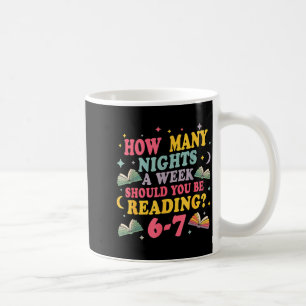 Mug Combien de nuits Lecture 67 Mème Six Sept Professe