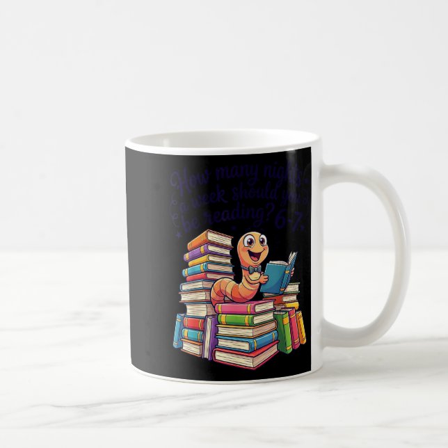 Mug Combien de nuits par semaine devraient être consac (Droite)