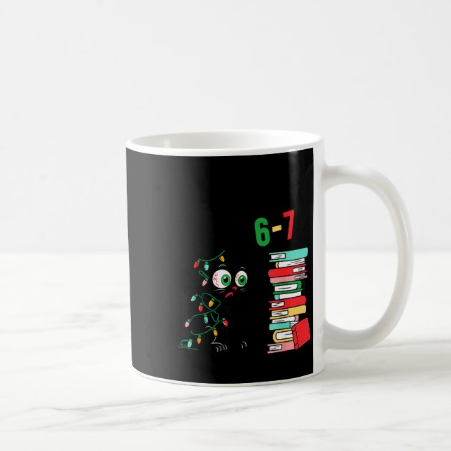 Mug Combien de nuits par semaine devriez-vous lire 6–7 (Droite)
