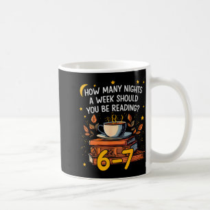 Mug Combien de nuits par semaine devriez-vous lire 6 7