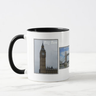 Mug combo à 3 panneaux de Londres