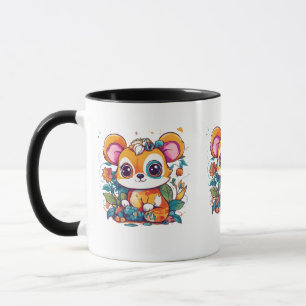 Mug combo adorable - 11 oz avec animal mignon