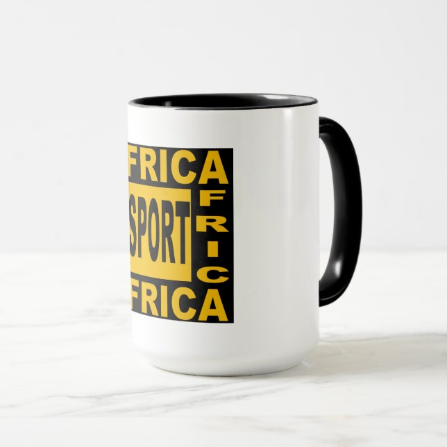MUG  COMBO  AFRICA SPORT (Devant droit)