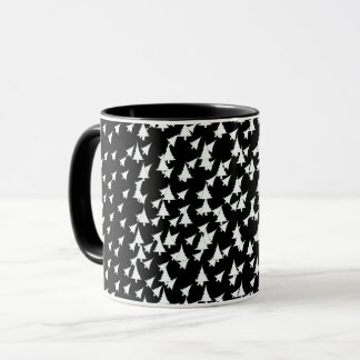 Mug Combo Arbres blancs noirs
