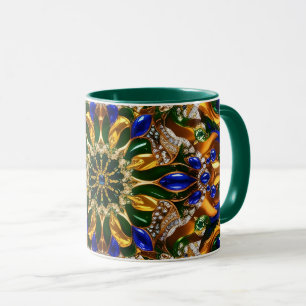 Mug combo aux couleurs brésiliennes