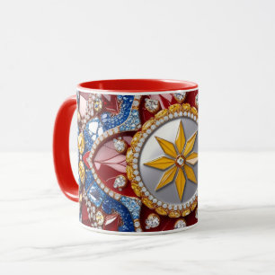 Mug combo aux couleurs colombiennes