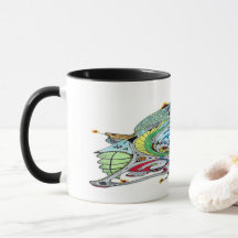 Mug Combo Avec Art De L'Espace 1 A.1