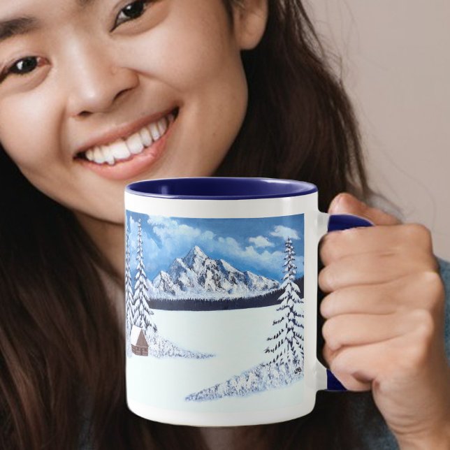Mug Combo Blue Winter Wonder (Créateur téléchargé)
