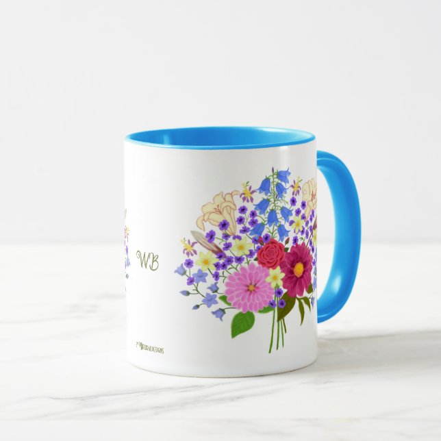 Mug Combo Blumenstrauss (Devant droit)