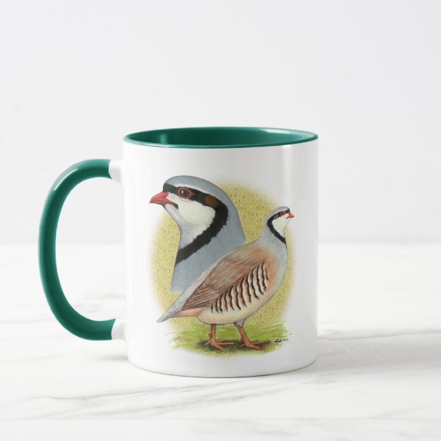 Mug Combo de perdrix de Chukar (Gauche)
