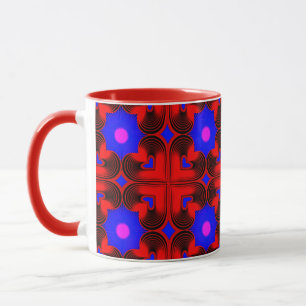 Mug combo design numérique coloré - Taille parfait