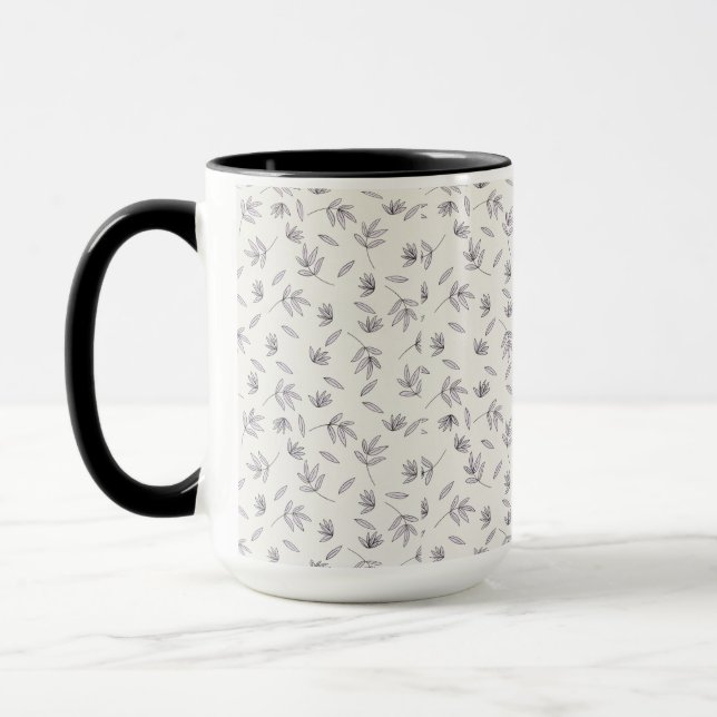 Mug Combo floral de printemps Motif de fleurs (Gauche)
