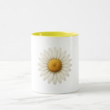Mug Combo Jaune - Fleur de Marguerite