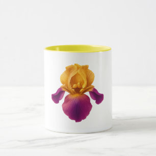 Mug Combo Jaune - Fleur d'Iris