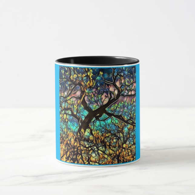 Mug Combo Mug, 11 oz Mug- Arbre de Vie (Centre)