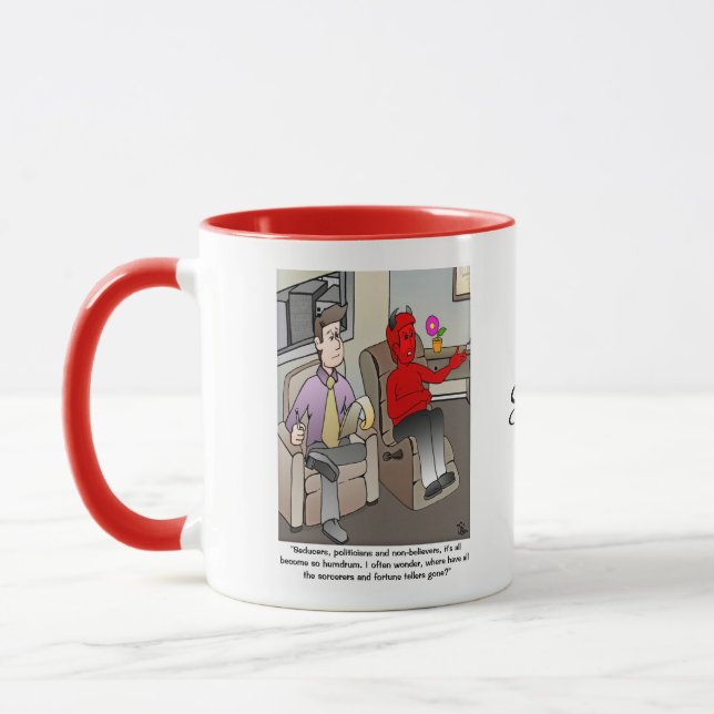 Mug Combo Mug, le psychiatre du diable (Gauche)