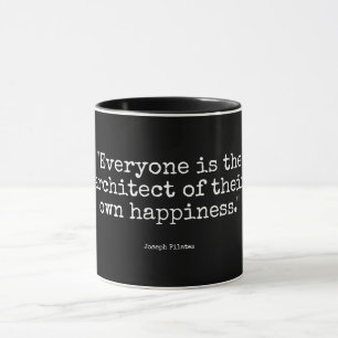 Mug combo noir 11 oz   Citations Pilates 2