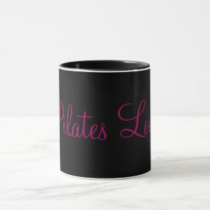 Mug combo noir 11 oz Pilates Lover 3
