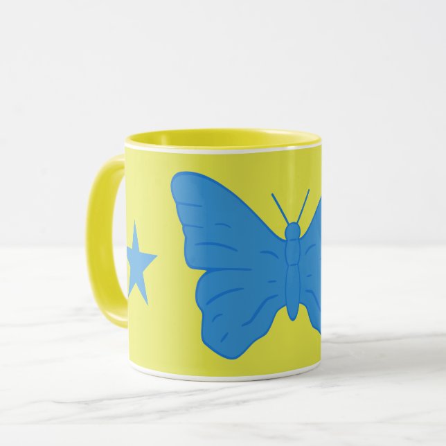 Mug Combo Patriotique avec drapeau de Bady Bassit (Devant gauche)