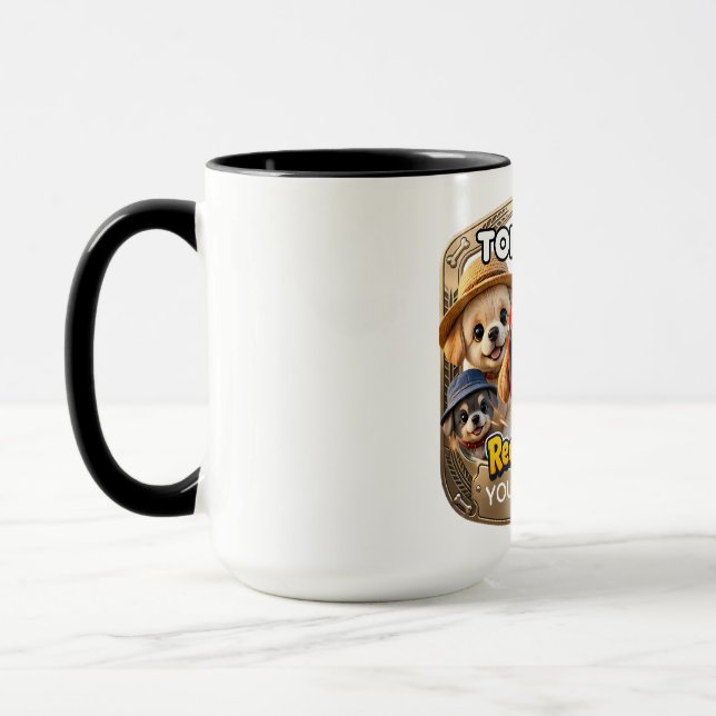 Mug Combo Personnalisé, 450 ml (Gauche)