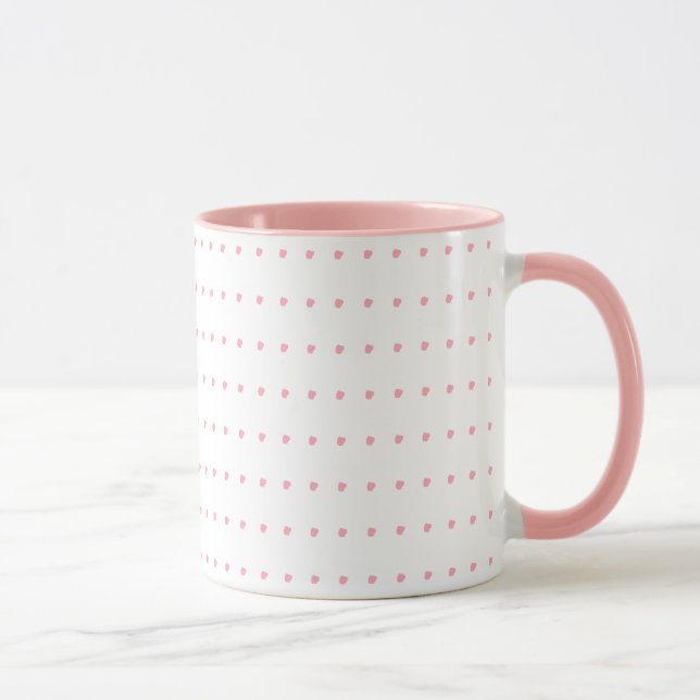 Mug Combo Pois rose (Droite)