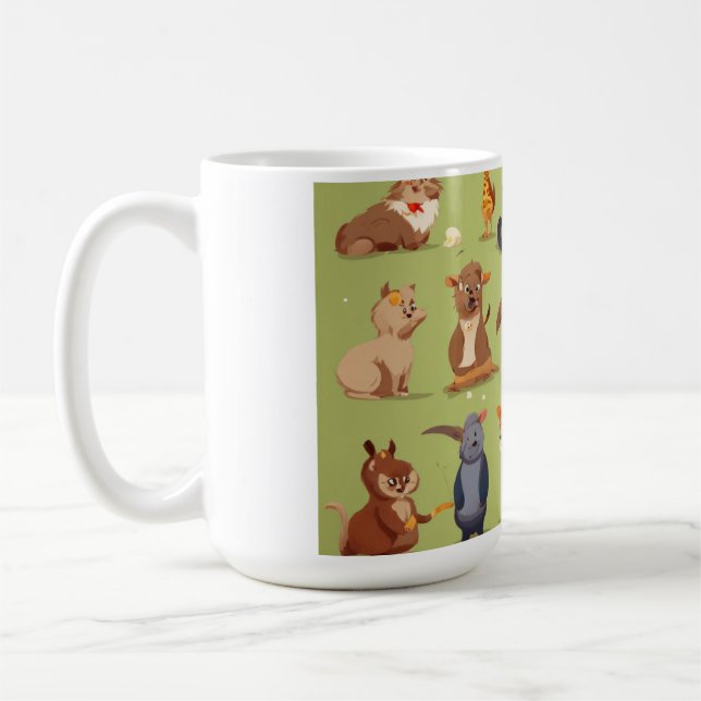 Mug Comédie de créatures : Quand les animaux deviennen (Gauche)