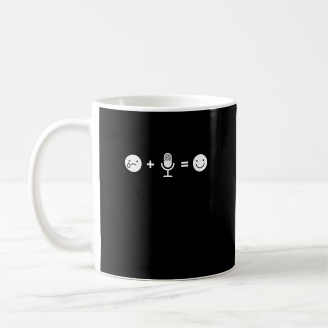 Mug Comédie Stand-Up Rend Heureux Cadeau Drôle Comédie (Gauche)